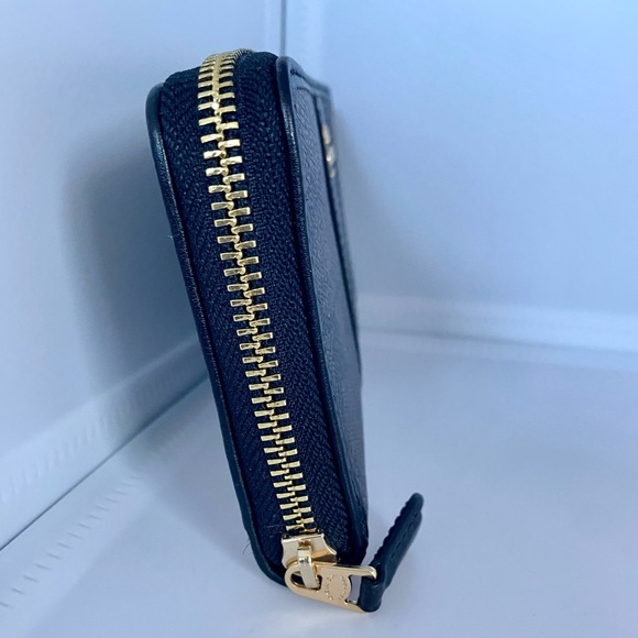 💯🔲NEW🔲Coach long zip round wallet/full size/leather - Picture 3 of 6